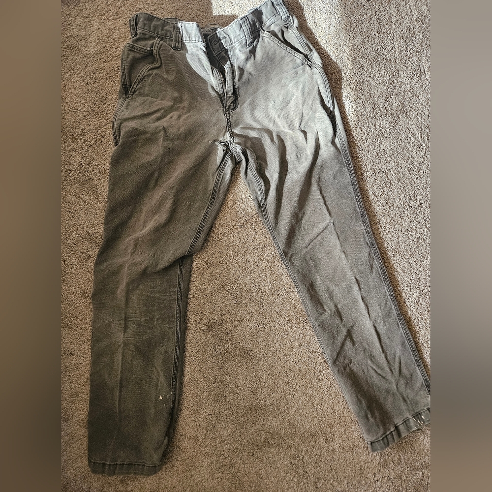 Distressed Carhartt relaxed fit work pants, 33x32